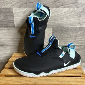 NIKE AIR ZOOM PULSE NURSE MEDICAL SHOES Black/ Blue CT1629-001 sz 7.5 us